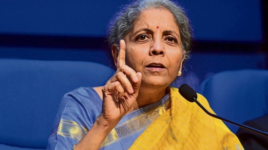Finance minister Nirmala Sitharaman. The Centre will respond to any requirement of the industry, particularly MSMEs, so that economic activities are not disrupted, said officials. HT PHOTO(MINT_PRINT) Finance minister Nirmala Sitharaman. The Centre will respond to any requirement of the industry, particularly MSMEs, so that economic activities are not disrupted, said officials. HT PHOTO(MINT_PRINT)