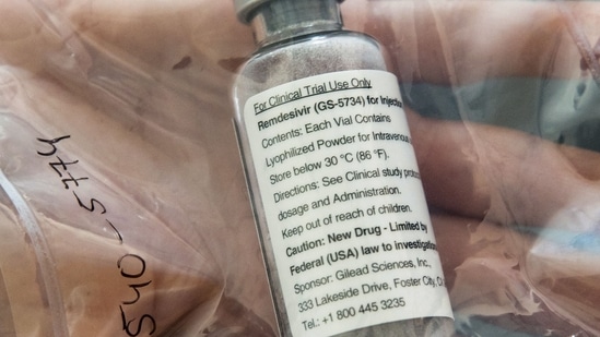 Amid acute shortage of the medicine, the Centre has prohibited the export of Injection Remdesivir and Remdesivir Active Pharmaceutical Ingredients (API). (AFP / File Photo)