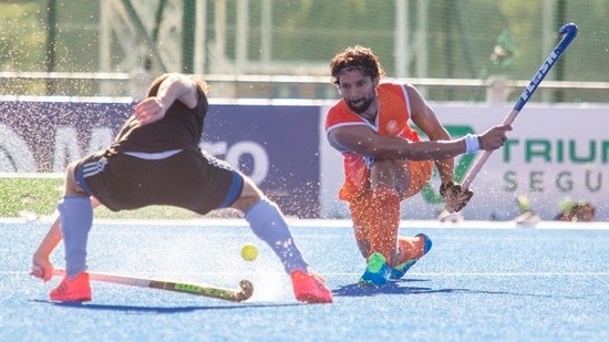 India beat Argentina 4-2(Hockey India / Twitter)