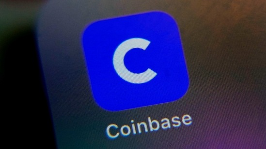 The mobile phone icon for the Coinbase app is shown in this photo, in New York. (AP) The mobile phone icon for the Coinbase app is shown in this photo, in New York. (AP)
