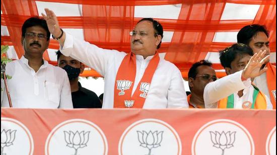 BJP national president JP Nadda. (ANI) BJP national president JP Nadda. (ANI)