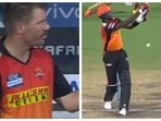 David Warner was not happy with the umpires David Warner was not happy with the umpires