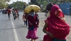 Migrants labours at Mumbai- Ahmedabad Highway head to their native place to Madhya Pradesh from Mira Road,Mumbai in this file picture from 2020. (Pramod Thakur/ Hindustan Times) Migrants labours at Mumbai- Ahmedabad Highway head to their native place to Madhya Pradesh from Mira Road,Mumbai in this file picture from 2020. (Pramod Thakur/ Hindustan Times)