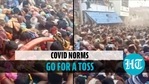 Thousands gather for 'Pidakala war' in AP's Kurnool, flout Covid norms Thousands gather for 'Pidakala war' in AP's Kurnool, flout Covid norms