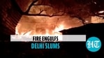 Massive fire breaks out in West Delhi’s Punjabi Bagh Massive fire breaks out in West Delhi’s Punjabi Bagh