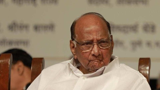 File photo of NCP chief Sharad Pawar. (HT) File photo of NCP chief Sharad Pawar. (HT)