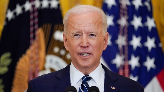 President Joe Biden speaks during a news conference in the East Room of the White House in Washington. (AP / file) President Joe Biden speaks during a news conference in the East Room of the White House in Washington. (AP / file)