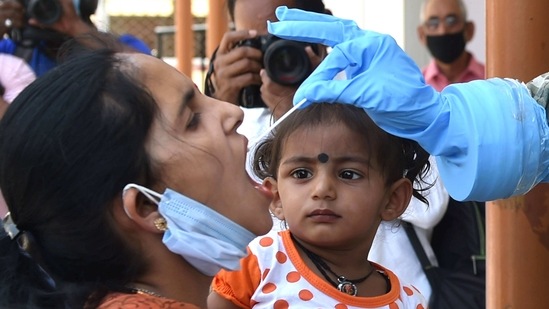Uttar Pradesh is among the 12 states and Union territories in the country where the second wave of the outbreak has surpassed the peak of the first wave. (PTI Photo/Nand Kumar) (PTI) Uttar Pradesh is among the 12 states and Union territories in the country where the second wave of the outbreak has surpassed the peak of the first wave. (PTI Photo/Nand Kumar) (PTI)