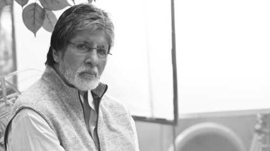 Amitabh Bachchan shares his thoughts on the lockdown that resulted in shooting being halted.