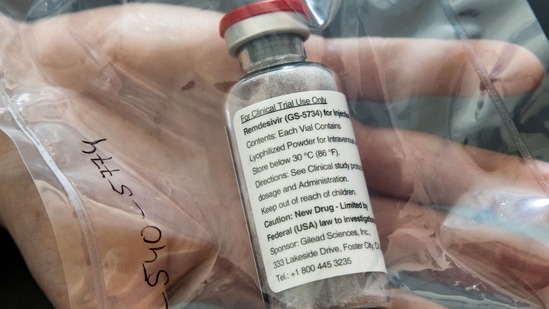 Indore, which is the nodal distribution of the state, received the highest number of 57 out of the total 200 boxes. In picture - A vial of the Remdesivir drug used in Covid-19 treatment.(File Photo)