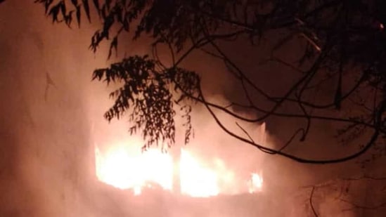 Delhi: The fire engulfed around 30 shanties including pucca structures spread across 1,500 square yards in the Paschimpuri slum cluster, officials said. (Representational Image) Delhi: The fire engulfed around 30 shanties including pucca structures spread across 1,500 square yards in the Paschimpuri slum cluster, officials said. (Representational Image)