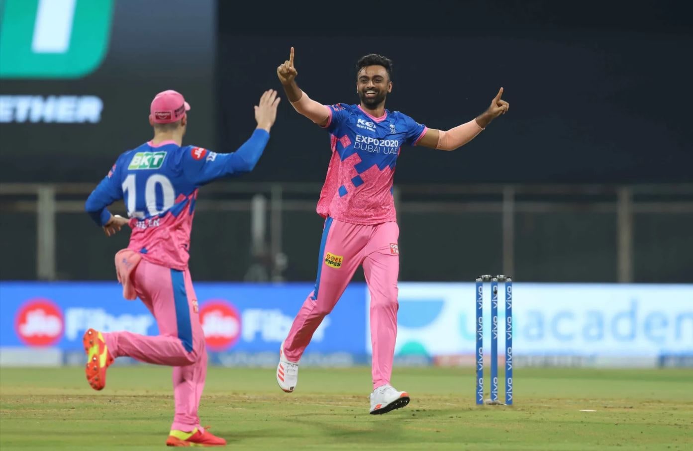 Jaydev Unadkat rattled DC's top order.