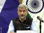 External Affairs Minister Dr. S Jaishankar addresses while issuing the joint statement with his Russian counterpart Sergey Lavrov in New Delhi on Tuesday. (ANI Photo) External Affairs Minister Dr. S Jaishankar addresses while issuing the joint statement with his Russian counterpart Sergey Lavrov in New Delhi on Tuesday. (ANI Photo)