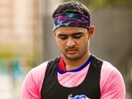 File image of Riyan Parag. (Rajasthan Royals/Twitter) File image of Riyan Parag. (Rajasthan Royals/Twitter)