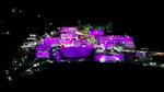 Jammu and Kashmir, April 15 (ANI): An illuminated view of Shri Mata Vaishno Devi Shrine during flowers decoration, in Katra on Thursday. (ANI Photo) (ANI) Jammu and Kashmir, April 15 (ANI): An illuminated view of Shri Mata Vaishno Devi Shrine during flowers decoration, in Katra on Thursday. (ANI Photo) (ANI)