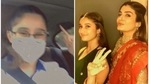 Raveena Tandon shared a video of her daughter Rasha's car ride to school.