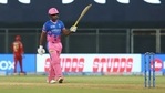 Sanju Samson after his fifty against Punjab Kings. (Rajasthan Royals/Twitter) Sanju Samson after his fifty against Punjab Kings. (Rajasthan Royals/Twitter)