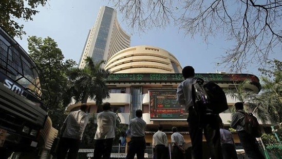 In the previous session, Sensex ended 259.62 points or 0.53 per cent higher at 48,803.68, and Nifty advanced 76.65 points or 0.53 per cent to 14,581.45. (REUTERS)