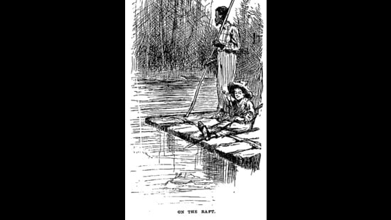 EW Kemble’s 1884 sketch of Tom Sawyer and Jim. Mark Twain’s book has been scrubbed of the ‘N word’. EW Kemble’s 1884 sketch of Tom Sawyer and Jim. Mark Twain’s book has been scrubbed of the ‘N word’.