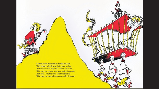 Publication of six Dr Seuss books was halted last month, after Americans protested the use of terms such as “slant-eyed folks” (in If I Ran the Zoo, above). Publication of six Dr Seuss books was halted last month, after Americans protested the use of terms such as “slant-eyed folks” (in If I Ran the Zoo, above).