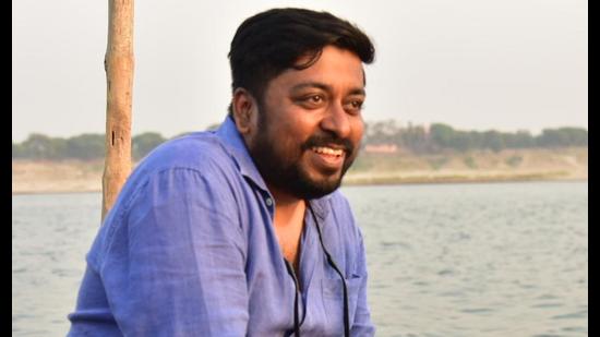 Director Ritam Srivastav near Ramnagar Fort in Varanasi (Sourced) Director Ritam Srivastav near Ramnagar Fort in Varanasi (Sourced)