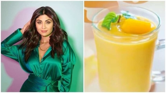 Shilpa Shetty shares recipe for mango mousse(Instagram/theshilpashetty )