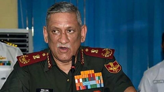 CDS Gen Bipin Rawat.(PTI) CDS Gen Bipin Rawat.(PTI)
