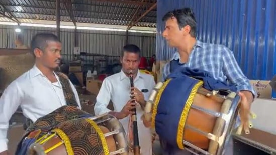 Sonu Sood is musically talented as well.