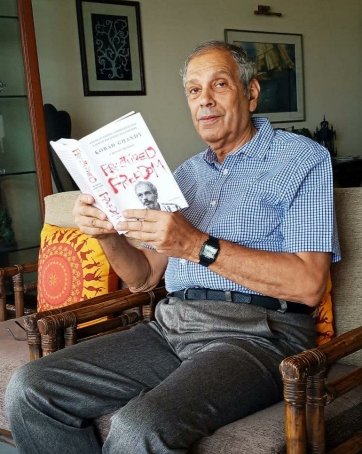 Kobad Ghandy in a recent picture. (Courtesy Roli Books) Kobad Ghandy in a recent picture. (Courtesy Roli Books)