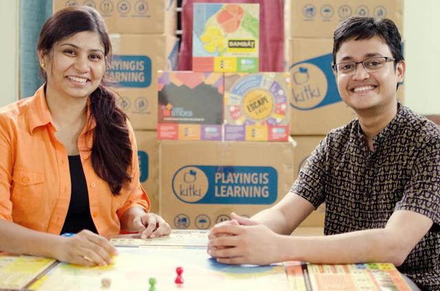 Rohini Deepthit and Pramod Ponnaluri started Kitki to make games that are fun, but where learning happens in the background. Rohini Deepthit and Pramod Ponnaluri started Kitki to make games that are fun, but where learning happens in the background.
