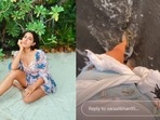 Sara Ali Khan shares a glimpse from her vacation in the Maldives.