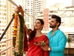 Rahul Vaidya and Disha Parmar celebrated the Marathi festival of Gudi Padwa together. Rahul Vaidya and Disha Parmar celebrated the Marathi festival of Gudi Padwa together.
