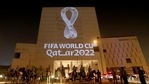 The tournament's official logo for the 2022 Qatar World Cup is seen on a building at Souq Waqif in Doha, Qatar(REUTERS) The tournament's official logo for the 2022 Qatar World Cup is seen on a building at Souq Waqif in Doha, Qatar(REUTERS)
