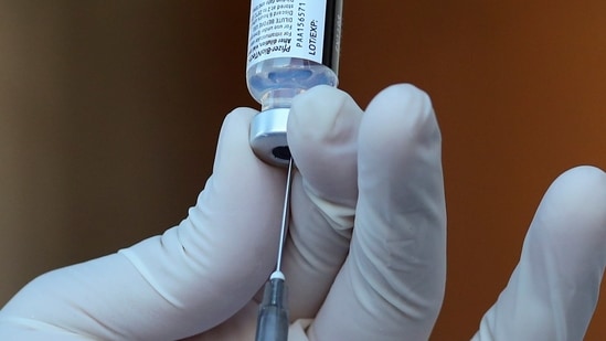The country reached 100 million vaccination mark in 85 days on April 10, faster than the US and China, which took 89 and 102 days respectively.(REUTERS)