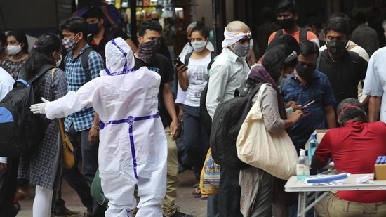 Bengaluru Urban alone accounted for 11,404 new cases on Saturday, a health department bulletin said. (AP) Bengaluru Urban alone accounted for 11,404 new cases on Saturday, a health department bulletin said. (AP)