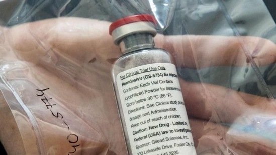 According to the national treatment protocol, injected Remdesivir is one of the investigational drugs approved for use in treating hospitalised Covid-19 patients.(Reuters file photo) According to the national treatment protocol, injected Remdesivir is one of the investigational drugs approved for use in treating hospitalised Covid-19 patients.(Reuters file photo)