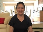 Madhuri Dixit is seen performing yoga in her latest Instagram post. Madhuri Dixit is seen performing yoga in her latest Instagram post.