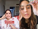 Mira Rajput showed how millennial kids always get misunderstood by their moms. Mira Rajput showed how millennial kids always get misunderstood by their moms.