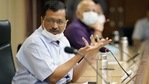 Delhi Chief Minister Arvind Kejriwal during review a meeting on the situation of Coronavirus in Delhi. ANI Photo Delhi Chief Minister Arvind Kejriwal during review a meeting on the situation of Coronavirus in Delhi. ANI Photo