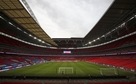 A view of an empty Wembley stadium in London ahead of qualifying match between England and Poland seen in this file picture. (AP) A view of an empty Wembley stadium in London ahead of qualifying match between England and Poland seen in this file picture. (AP)