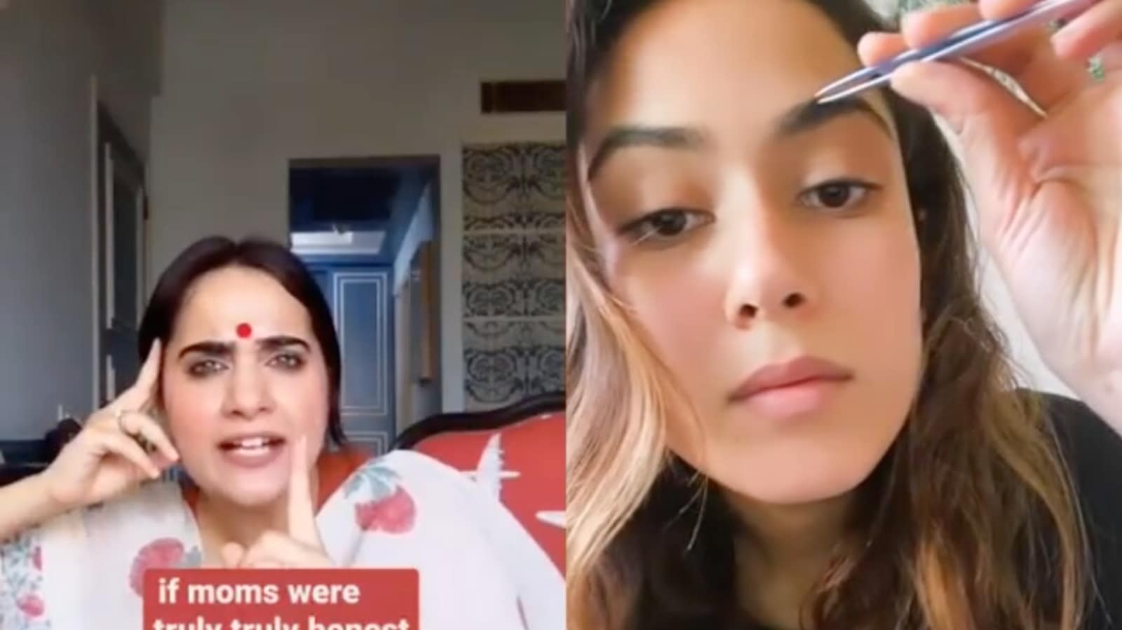 Mira Rajput joins YouTuber Kusha Kapila to show battle between moms and their millennial kids. Watch