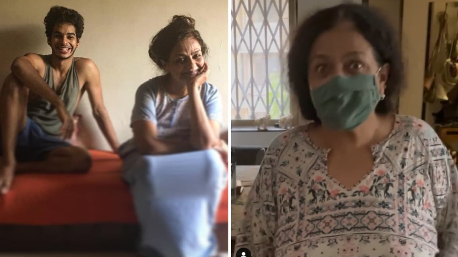 Ishaan Khatter shares funny video of mom Neliima Azeem throwing a tantrum over chocolates, leaves Mira Rajput in splits