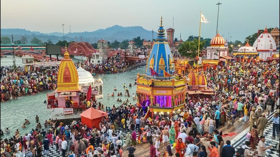 Modi did the right thing in asking for the Kumbh to be kept symbolic. But the fact remains that the Kumbh should not have been held in the first place (PTI) Modi did the right thing in asking for the Kumbh to be kept symbolic. But the fact remains that the Kumbh should not have been held in the first place (PTI)