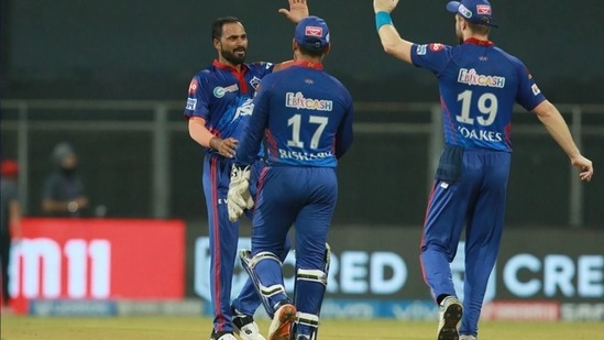 Delhi Capitals slowed things down with wicket.(IPL)