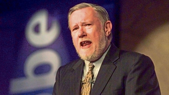 Charles “Chuck” Geschke received the National Medal of Technology in 2009. (AP) Charles “Chuck” Geschke received the National Medal of Technology in 2009. (AP)