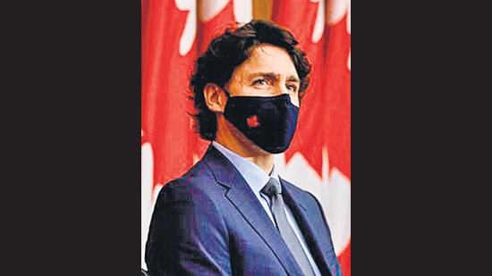 Canada's Prime Minister Justin Trudeau attends a news conference, in Ottawa, Ontario. (REUTERS)