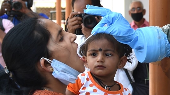 Uttar Pradesh has so far reported 821,054 cases and 9,703 deaths due to the Covid-19 disease, according to the state health department’s bulletin. (PTI file photo) Uttar Pradesh has so far reported 821,054 cases and 9,703 deaths due to the Covid-19 disease, according to the state health department’s bulletin. (PTI file photo)