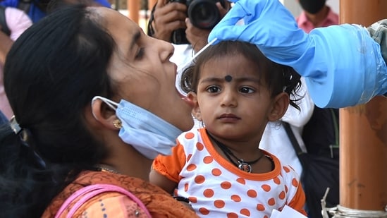 Uttar Pradesh is among the 12 states and Union territories in the country where the second wave of the outbreak has surpassed the peak of the first wave.(PTI)