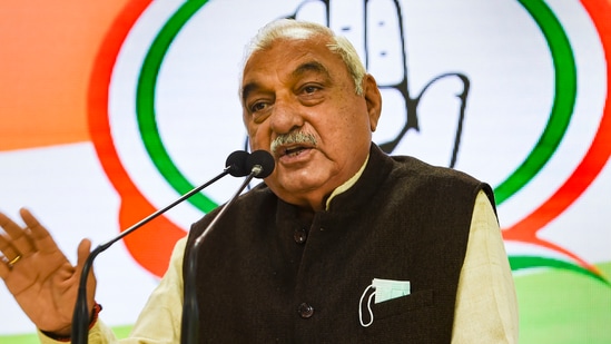 When contacted, Hooda told PTI over phone that he had fever but was feeling okay. He said that his and wife's Covid-19 test reports have come positive. (PTI file photo)