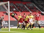 Manchester United v Burnley match